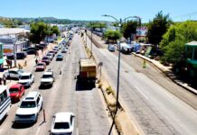 Implementan estrategia vial por rehabilitación de la carretera internacional México 15