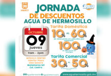 Lleva Agua de Hermosillo Jornada de Descuentos al Centro este jueves