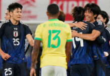 Japón derrota por primera vez a Brasil con remontada en amistoso
