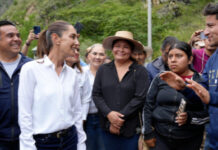 Claudia va ahora a Hidalgo y Querétaro; “vamos a dar el alma para apoyar”, afirma