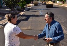 SUPERVISA JAVIER LAMARQUE AVANCE DE OBRAS EN ZONA SUR Y CENTRO DE LA CIUDAD