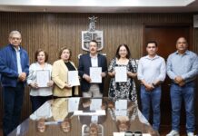 FIRMAN GOBIERNO MUNICIPAL Y SINDICATO ADICIÓN AL CONTRATO COLECTIVO DE TRABAJO PARA CREAR EL FONDO DE VIVIENDA DE LA FAMILIA SUTSAC