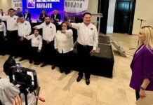 Paloma Terán toma Protesta a Juan Carlos Cota como presidente del PES en Navojoa