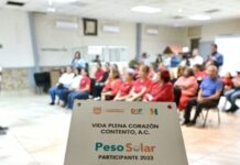 Apoya Toño Astiazarán con Peso Solar a comedor comunitario Vida Plena Corazón Contento, A.C.