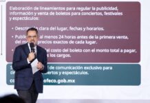 Profeco será más exigente con venta de boletos de conciertos