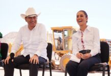 Rehabilitan Durazo y Sheinbaum red carretera de Sonora