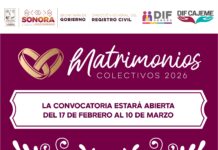 INVITA DIF CAJEME A PARTICIPAR EN LA CAMPAÑA MATRIMONIOS COLECTIVOS SONORA 2026
