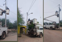 Avanza Ayuntamiento de Guaymas con la iluminación en el valle