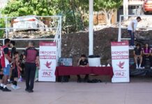 Inaugura Ayuntamiento de Guaymas torneo de basquetbol como parte de la campaña “Construyendo La Paz”
