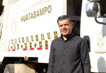 Entrega ‘Beto’ Vázquez a Servicios Públicos un nuevo recolector de basura