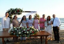 Sellan su compromiso 75 parejas en emotiva ceremonia de Matrimonios Colectivos en el Malecón de Huatabampito