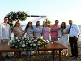 Sellan su compromiso 75 parejas en emotiva ceremonia de Matrimonios Colectivos en el Malecón de Huatabampito