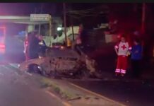 MILITAR PIERDE LA VIDA EN FATAL ACCIDENTE EN EL PUENTE MIRAMAR.
