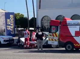 Fuerte choque deja cuatro heridos en el cruce del bulevar Encinas y la calle Rosales