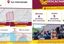 Promueve Ayuntamiento de Guaymas y dependencias Jornada de Descacharre del 4 a 6 de marzo