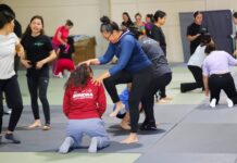 *Celebra sonora clase nacional de defensa personal de la campaña “Mujeres Imparables”