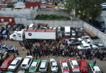Rescatan en Veracruz a 229 migrantes; estaban hacinados en un tráiler