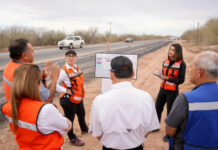 Avanza carretera Hermosillo–Bahía de Kino en beneficio directo para los sonorenses