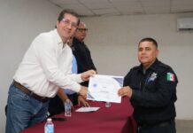 ENTREGA ELÍAS RETES NOMBRAMIENTOS DE ASCENSOS A 120 POLICÍAS MUNICIPALES