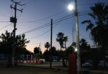 Avanza en el valle programa Iluminando Guaymas