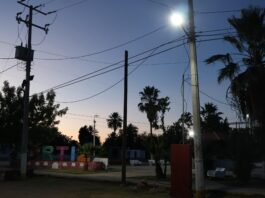 Avanza en el valle programa Iluminando Guaymas