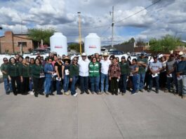Gobierno de Sonora fortalece acceso al agua en Bacoachi con entrega de tinacos*