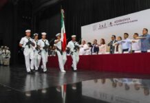 Toman protesta integrantes del Cabildo y administración Infantil 2026