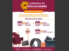 Promueve el Ayuntamiento de Guaymas Jornada de descacharre