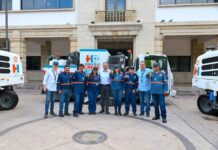 Mejora Toño Astiazarán limpieza y entorno de la ciudad con la entrega de cinco nuevas barredoras