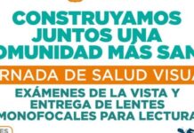 Llevará Gobierno de Hermosillo Jornada de Salud Visual al fraccionamiento Los Pinos