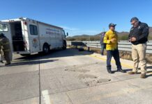 Se abren carriles de circulación en la carretera Hermosillo-Guaymas