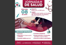 Llevarán Jornada de salud a sector Centro