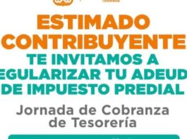 Ofrecerá Tesorería Municipal tres días de jornada de regularización con facilidades en el pago de predial