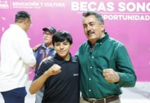 ATESTIGUA LAMARQUE ENTREGA DE BECAS “TIERRA DE OPORTUNIDADES” PARA DEPORTISTAS IMPULSADA POR EL GOBERNADOR DURAZO