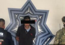 DETIENE POLICÍA MUNICIPAL A TRES PERSONAS POR VIOLENCIA FAMILIAR