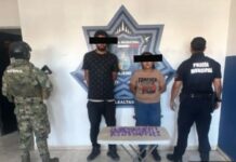 SSPM Y MARINA DETIENEN A TRES POR PRESUNTO DELITO CONTRA LA SALUD EN CAJEME
