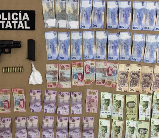 Detiene Policía Estatal a hombre armado en la colonia 4 Olivos