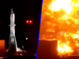 Explota cohete de Blue Origin en plena prueba antes de su lanzamiento: ‘Experimentó una anomalía’