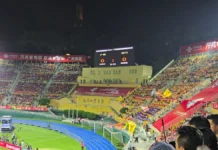 Estadio Yuexiushan, testigo del auge y caída del futbol en Guangzhou