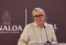 Guardia Nacional resguarda a Rubén Rocha Moya tras pedir licencia en Sinaloa