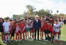 *Gobernador Durazo forja futuros líderes del deporte con Mundialito Escolar 2026*