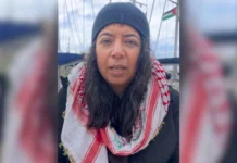 Abril Rojas, integrante de la Global Sumud Flotilla detenida por Israel, regresó a México