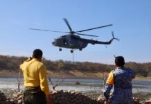 Gobierno de Sonora en trabajo coordinado con instituciones de los tres niveles de gobierno logra control total del incendio forestal “La Casita” en Arivechi