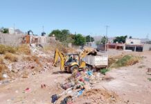 Retira Ayuntamiento de Guaymas más de 327 toneladas de basura y escombro en arroyos
