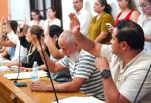 Realizan sesión ordinaria de Cabildo