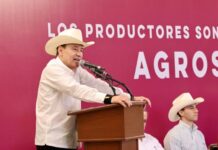 Durazo refuerza apoyo al campo con más de 144 millones en créditos y anuncia que duplicará recurso a productores