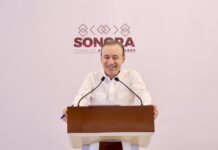 Construye Gobernador Durazo nuevo modelo de protección civil para fortalecer prevención; anuncia reforma constitucional