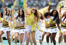 Shakira, la gran protagonista de la inauguración en el Azteca