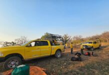 *Se fortalecen acciones de combate al incendio forestal en Tarachi*