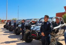 *Sonora fortalece seguridad fronteriza con la entrega de 34 patrullas por parte de INL*